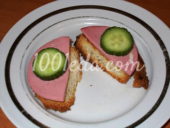 Горячий бутерброд Два в одном: рецепт с пошаговым фото