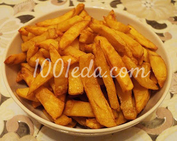 Полезная картошка фри, приготовленная в духовке