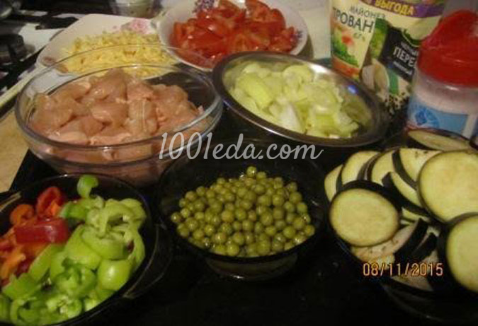 Овощная запеканка с мясом и овощами в духовке: рецепт с пошаговым фото