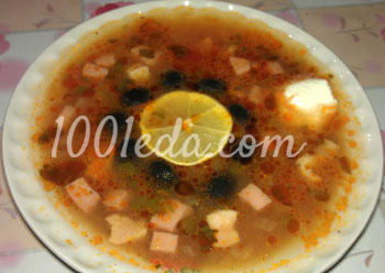 Солянка мясная