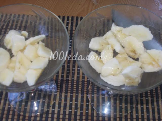 Творожно сметанное желе с бананом: рецепт с пошаговым фото