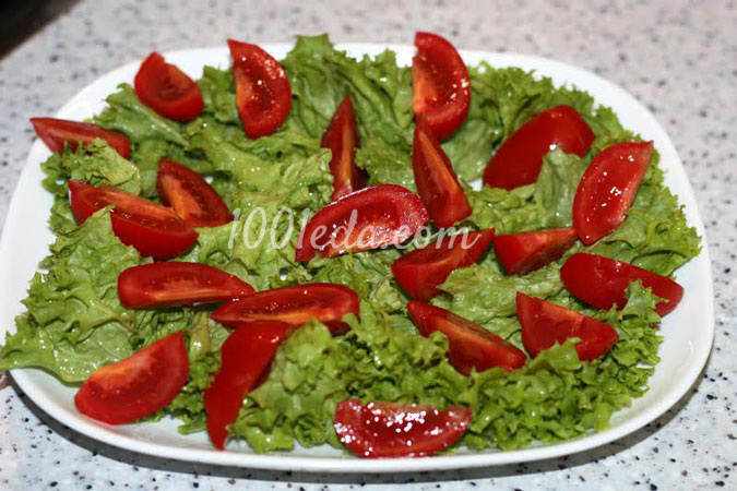 Овощной салат с хурмой и зеленью: рецепт с пошаговым фото