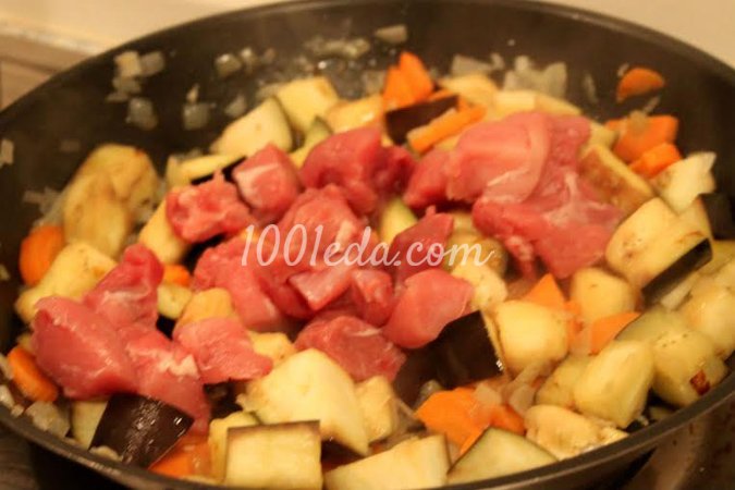 Тушеные овощи со свининой: рецепт с пошаговым фото