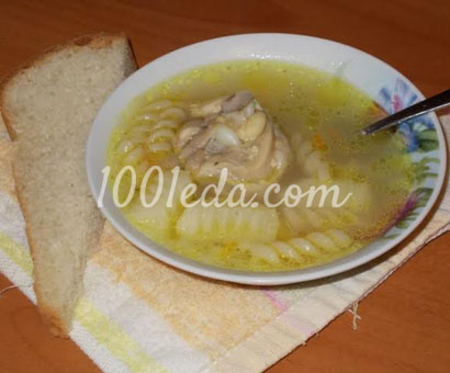 Быстрый экономный супчик с курочкой