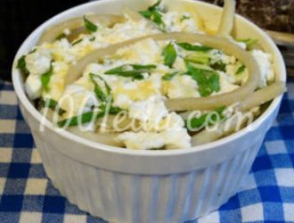 Паста с творогом и сыром, запеченная в духовке