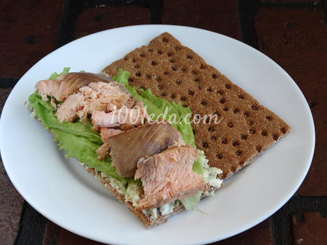ПП-сандвич с горбушей и авокадо: рецепт с пошаговым фото
