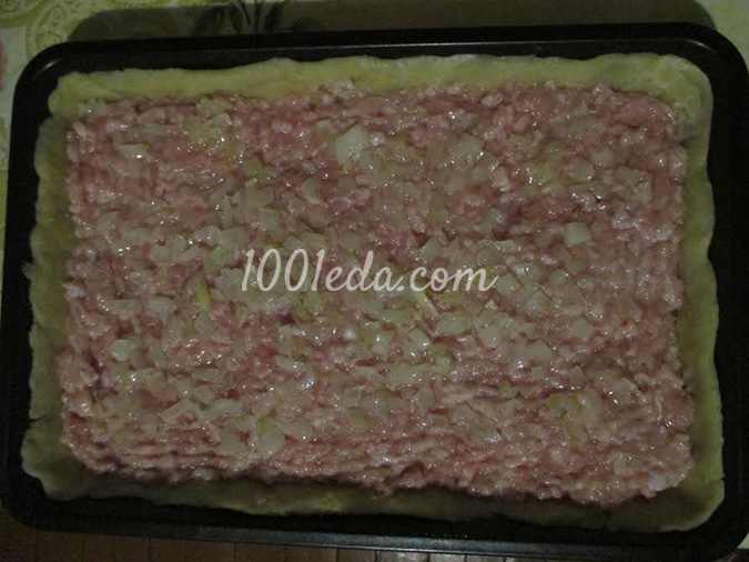 Мясной пирог: рецепт с пошаговым фото