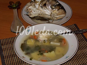 Рыбный суп из головы толстолобика: рецепт с пошаговым фото