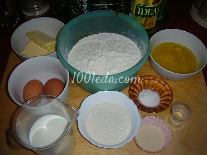 Сдобное дрожжевое тесто на тыквенном пюре: рецепт с пошаговым фото