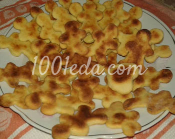 Творожно - кукурузное печенье: рецепт с пошаговым фото