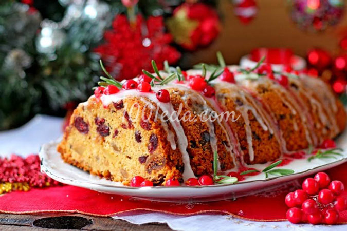 Рождественский кекс: рецепт с пошаговым фото