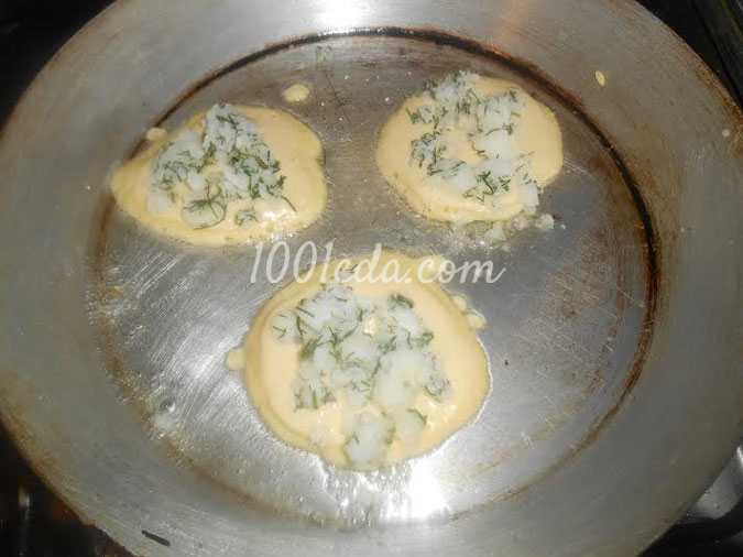 Оладьи на кефире с картофелем и зеленью: рецепт с пошаговым фото