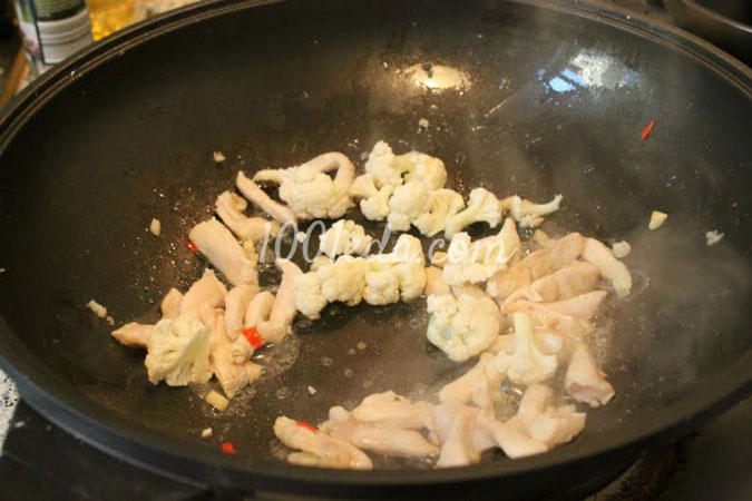 Стир-фрай из курицы с овощами: рецепт с пошаговым фото