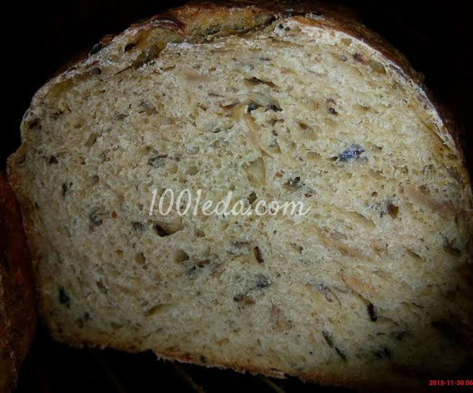 Хлеб Грибной: рецепт с пошаговым фото