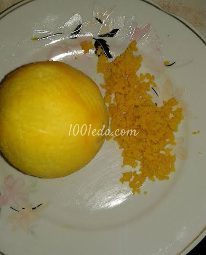 Шоколадный манник с цедрой апельсина: рецепт с пошаговым фото