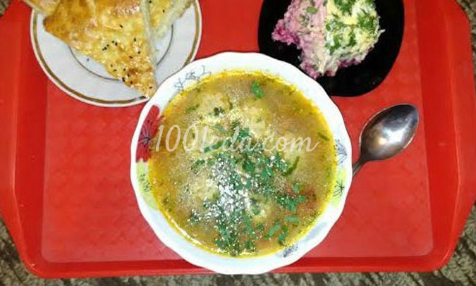 Суп с мясными фрикадельками и нутом: рецепт с пошаговым фото