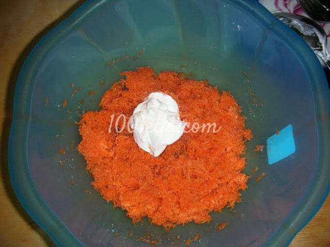 Печенье с морковью на ржаной муке