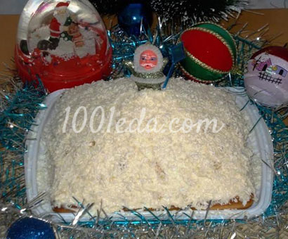 Творожный десерт Снежная горка