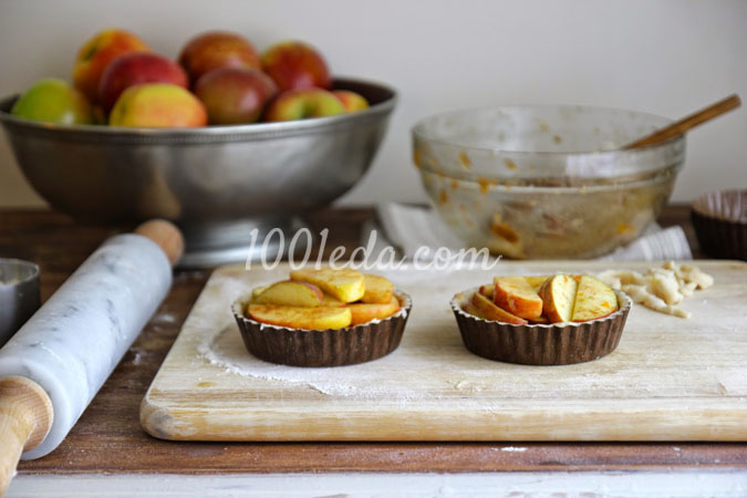 Маленький яблочный пирог с карамелью: рецепт с пошаговым фото