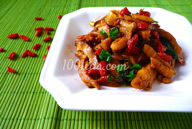 Курица по-китайски с грибами: рецепт с пошаговым фото