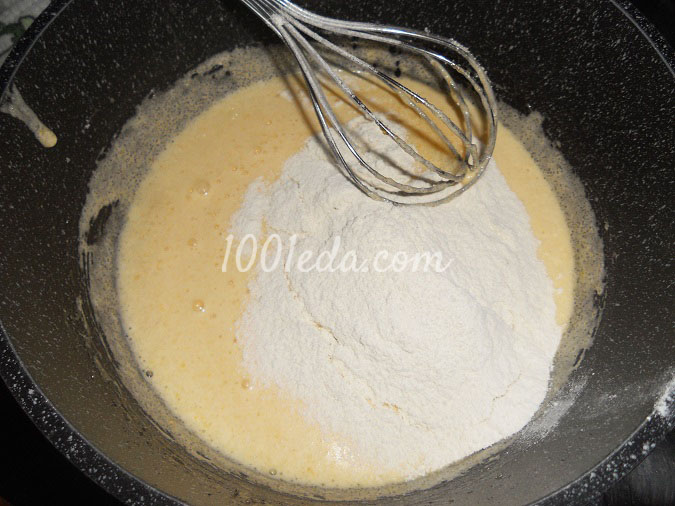 Торт Зебра на сковородке к Новому году: рецепт с пошаговым фото