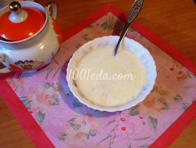 Молочный супчик с пшеном: рецепт с пошаговым фото