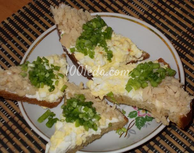 Закусочные бутерброды с филе кальмара: рецепт с пошаговым фото