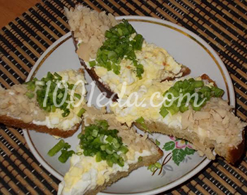 Закусочные бутерброды с филе кальмара: рецепт с пошаговым фото