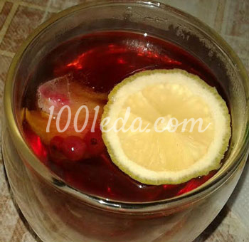 Зимний чай с фруктовым льдом: рецепт с пошаговым фото