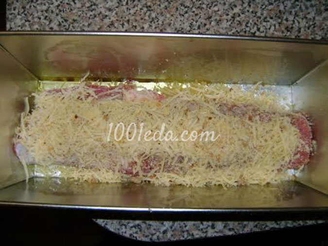 Запеченная вырезка в сыре и сухарях: рецепт с пошаговым фото