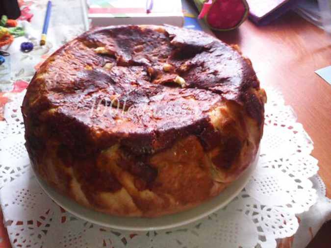 Домашний пирог на кефире с брынзой: рецепт с пошаговым фото