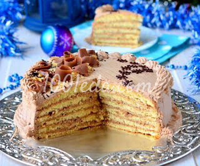 Торт Праздничный: рецепт с пошаговым фото