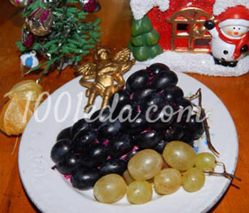 Салат Виноградная гроздь