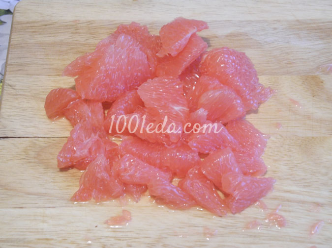 Салат с грейпфрутом: рецепт с пошаговым фото