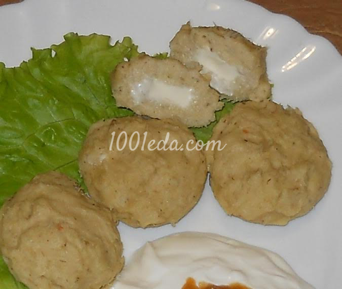 Рыбно-картофельные крокеты со сливочным сыром