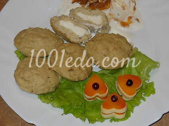 Рыбно-картофельные крокеты со сливочным сыром