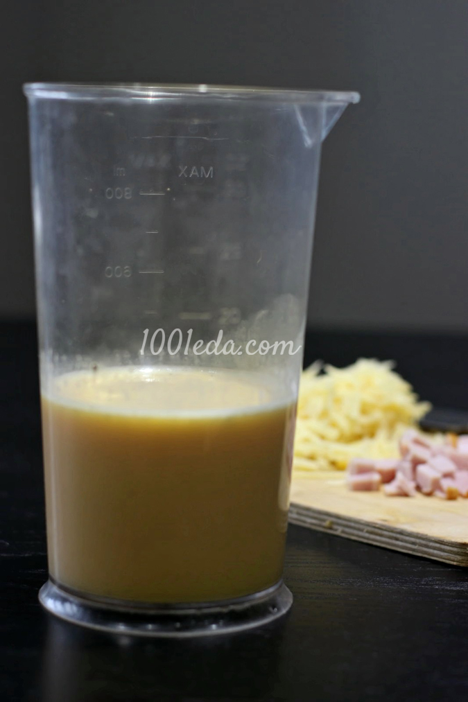 Омлет с сыром и карбонатом в мультиварке: рецепт с пошаговым фото