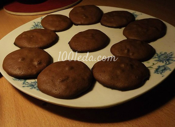 Шоколадное печенье: рецепт с пошаговым фото
