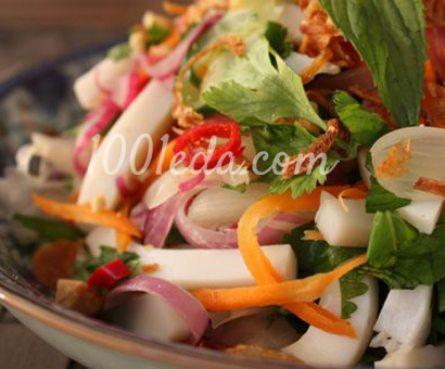 Гой MUC — вьетнамский салат из кальмаров