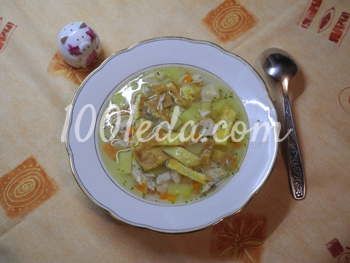 Куриный суп с блинчиками: рецепт с пошаговым фото