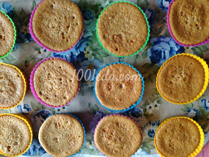 Пряные кексы с начинкой: рецепт с пошговым фото