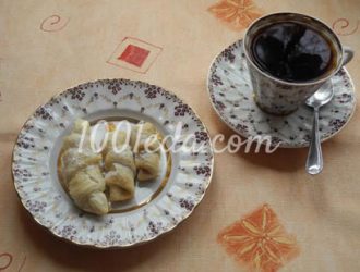 Круассаны со сгущенкой: рецепт с пошаговым фото