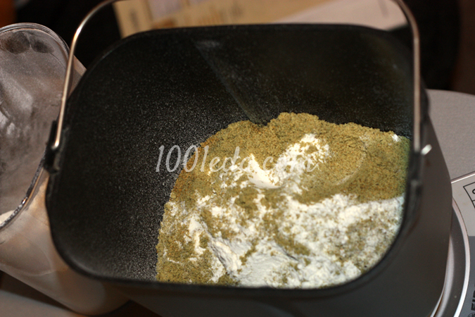 Хлеб с добавлением муки из тыквенных семечек в хлебопечке: рецепт с пошаговым фото
