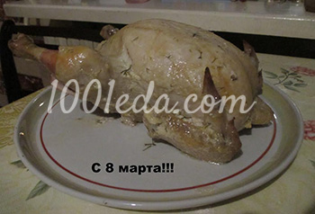 Курица, фаршированная гречкой: рецепт с пошаговым фото