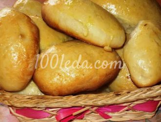 Домашние пирожки из дрожжевого теста на сыворотке: рецепт с пошаговым фото