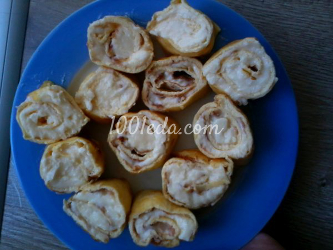 Рулетики с сыром