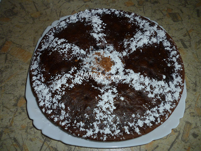 Кофейный пирог с изюмом и черносливом: рецепт с пошаговым фото - Шаг №5
