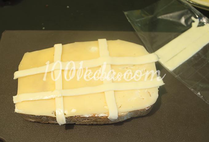 Утренний тост Крестики-нолики: рецепт с пошаговым фото