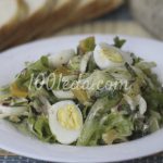 Овощной салат с перепелиными яйцами и двумя заправками: рецепт с пошаговым фото