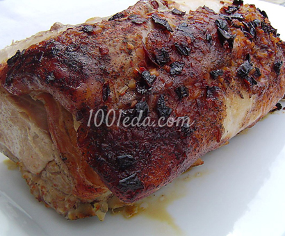 Свиная корейка на луковой подушке: рецепт с пошаговым фото